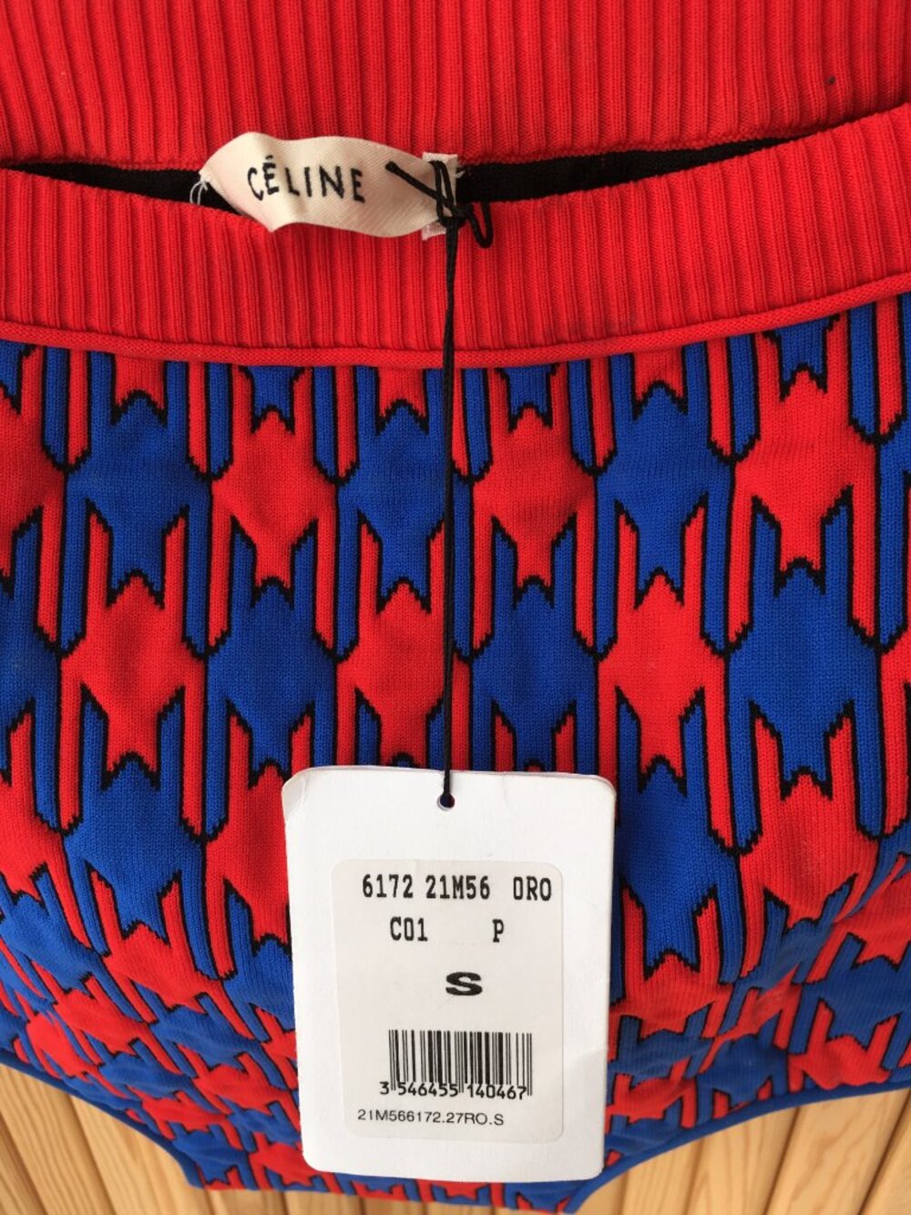 Celine 2015 Pheobe Philo RARE geometric print runway briefs hot pants SAMPLE - Picture 6 of 8